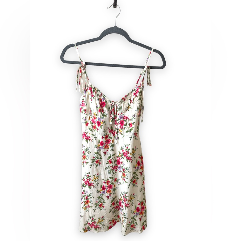 Floral mini dress